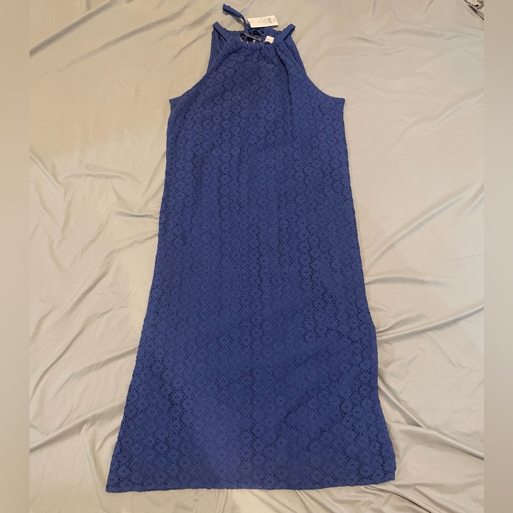 blue sun dress